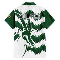 Zimbabwe Rugby The Sables Personalized Family Matching Off The Shoulder Long Sleeve Dress and Hawaiian Shirt Retro Jersey Inspired - Wonder Print Shop