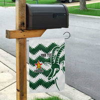 Zimbabwe Rugby The Sables Personalized Garden Flag Retro Jersey Inspired - Wonder Print Shop