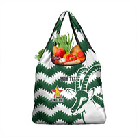 Zimbabwe Rugby The Sables Personalized Grocery Bag Retro Jersey Inspired - Wonder Print Shop
