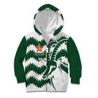 Zimbabwe Rugby The Sables Personalized Kid Hoodie Retro Jersey Inspired - Wonder Print Shop