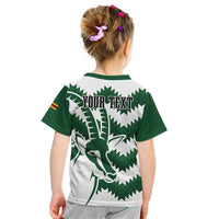 Zimbabwe Rugby The Sables Personalized Kid T Shirt Retro Jersey Inspired - Wonder Print Shop