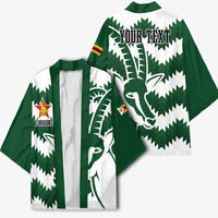 Zimbabwe Rugby The Sables Personalized Kimono Retro Jersey Inspired - Wonder Print Shop
