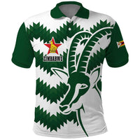 Zimbabwe Rugby The Sables Personalized Polo Shirt Retro Jersey Inspired - Wonder Print Shop
