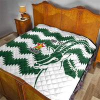Zimbabwe Rugby The Sables Personalized Quilt Retro Jersey Inspired - Wonder Print Shop