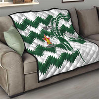 Zimbabwe Rugby The Sables Personalized Quilt Retro Jersey Inspired - Wonder Print Shop