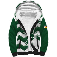 Zimbabwe Rugby The Sables Personalized Sherpa Hoodie Retro Jersey Inspired - Wonder Print Shop