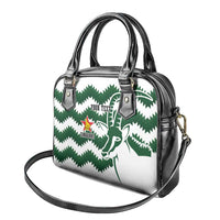 Zimbabwe Rugby The Sables Personalized Shoulder Handbag Retro Jersey Inspired - Wonder Print Shop