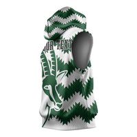 Zimbabwe Rugby The Sables Personalized Sleeveless Hoodie Retro Jersey Inspired - Wonder Print Shop