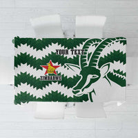 Zimbabwe Rugby The Sables Personalized Tablecloth Retro Jersey Inspired - Wonder Print Shop
