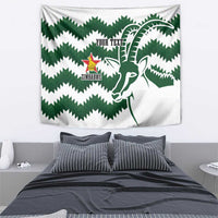 Zimbabwe Rugby The Sables Personalized Tapestry Retro Jersey Inspired - Wonder Print Shop