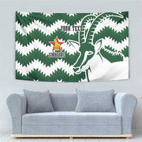 Zimbabwe Rugby The Sables Personalized Tapestry Retro Jersey Inspired - Wonder Print Shop