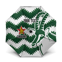 Zimbabwe Rugby The Sables Personalized Umbrella Retro Jersey Inspired - Wonder Print Shop