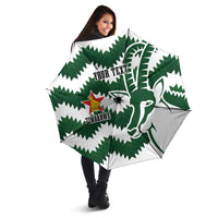 Zimbabwe Rugby The Sables Personalized Umbrella Retro Jersey Inspired - Wonder Print Shop