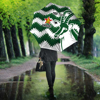 Zimbabwe Rugby The Sables Personalized Umbrella Retro Jersey Inspired - Wonder Print Shop