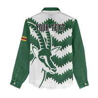 Zimbabwe Rugby The Sables Personalized Women Casual Shirt Retro Jersey Inspired - Wonder Print Shop
