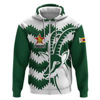 Zimbabwe Rugby The Sables Personalized Zip Hoodie Retro Jersey Inspired - Wonder Print Shop