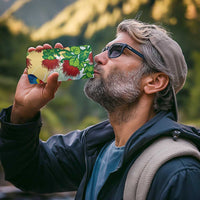 Have A Very Beach Christmas 4 in 1 Can Cooler Tumbler Parrot By Lehua Flower - Wonder Print Shop