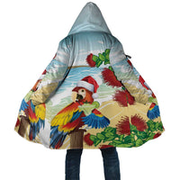 Have A Very Beach Christmas Cloak Parrot By Lehua Flower - Wonder Print Shop