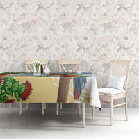Have A Very Beach Christmas Tablecloth Parrot By Lehua Flower - Wonder Print Shop