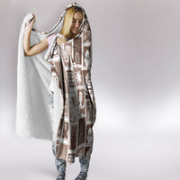 hawaii-christmas-retro-patchwork-hooded-blanket-brown