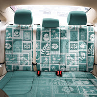 Hawaii Christmas Retro Patchwork Back Car Seat Cover Teal LT7 - Wonder Print Shop