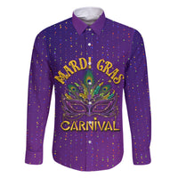 Mardi Gras Festive Confetti Family Matching Short Sleeve Bodycon Dress and Hawaiian Shirt - Wonder Print Shop