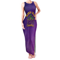 Mardi Gras Festive Confetti Family Matching Tank Maxi Dress and Hawaiian Shirt - Wonder Print Shop