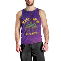 Mardi Gras Festive Confetti Men Tank Top - Wonder Print Shop