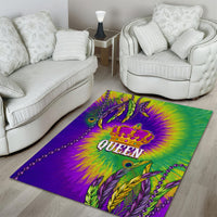 Mardi Gras Area Rug Tie-dye Style - Queen LT7 - Wonder Print Shop