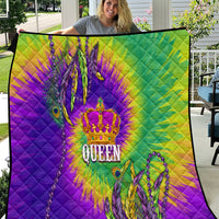 Mardi Gras Quilt Tie-dye Style - Queen - Wonder Print Shop