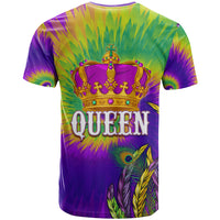 Mardi Gras T Shirt Tie-dye Style - Queen - Wonder Print Shop