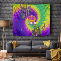 Mardi Gras Tapestry Tie-dye Style - Queen - Wonder Print Shop