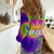 Mardi Gras Women Casual Shirt Tie-dye Style - Queen