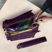 Faux Glitter Funny Mardi Gras Pelican Umbrella Party Vibes - Wonder Print Shop