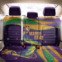 Faux Glitter Mardi Gras Pelican Back Car Seat Cover - Wonder Print Shop