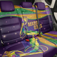 Faux Glitter Mardi Gras Pelican Back Car Seat Cover - Wonder Print Shop