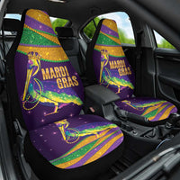 Faux Glitter Mardi Gras Pelican Car Seat Cover - Wonder Print Shop