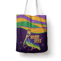 Faux Glitter Mardi Gras Pelican Tote Bag - Wonder Print Shop