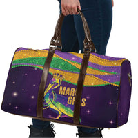 Faux Glitter Mardi Gras Pelican Travel Bag - Wonder Print Shop