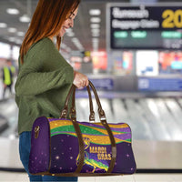 Faux Glitter Mardi Gras Pelican Travel Bag - Wonder Print Shop