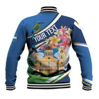 Nicaragua Granada Personalized Baseball Jacket Viva Nica - Wonder Print Shop