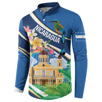 Nicaragua Granada Personalized Button Sweatshirt Viva Nica - Wonder Print Shop