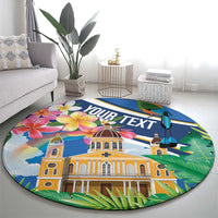Nicaragua Granada Personalized Round Carpet Viva Nica - Wonder Print Shop