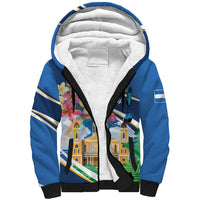 Nicaragua Granada Personalized Sherpa Hoodie Viva Nica - Wonder Print Shop
