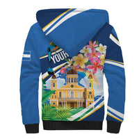 Nicaragua Granada Personalized Sherpa Hoodie Viva Nica - Wonder Print Shop