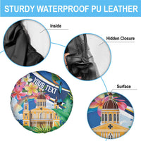 Nicaragua Granada Personalized Spare Tire Cover Viva Nica - Wonder Print Shop