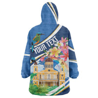 Nicaragua Granada Personalized Wearable Blanket Hoodie Viva Nica - Wonder Print Shop