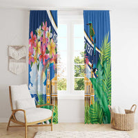 Nicaragua Granada Personalized Window Curtain Viva Nica - Wonder Print Shop
