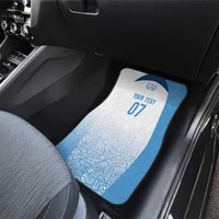 Guatemala Personalized Car Mats Mayan Warrior - Wonder Print Shop