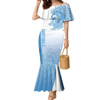 Guatemala Personalized Family Matching Mermaid Dress and Hawaiian Shirt Mayan Warrior - Wonder Print Shop